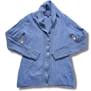 Brooks Brothers Merino Wool Cardigan XS | Quiet‑Luxury Knitwear | 100% Merino